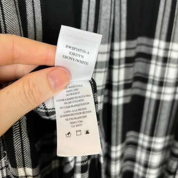 Rails Button Jordyn Sleeveless Front Side Split Long Tunic Women’s Small - Picture 10 of 16